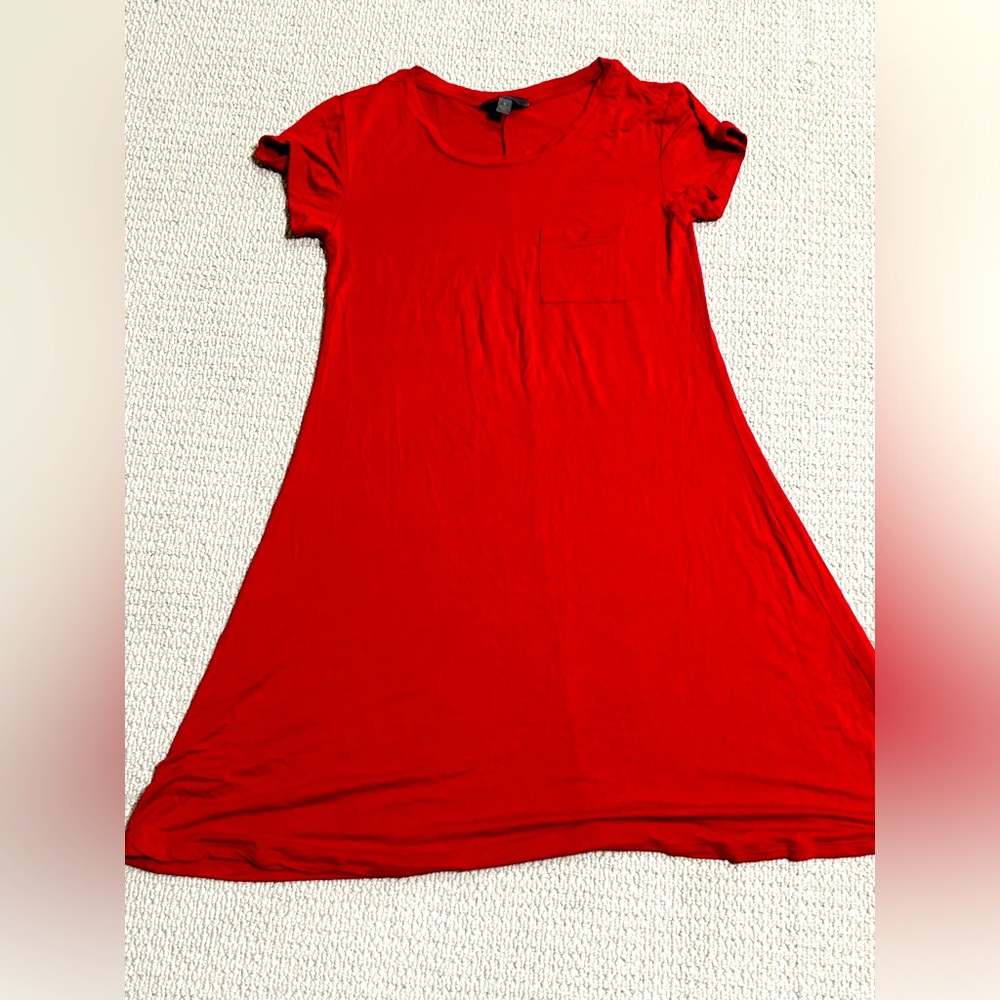 Red Fit & Flare Dress
